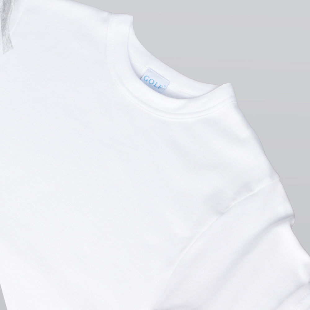 Oval Neck Short Sleeve T-Shirt - 6 pieces
