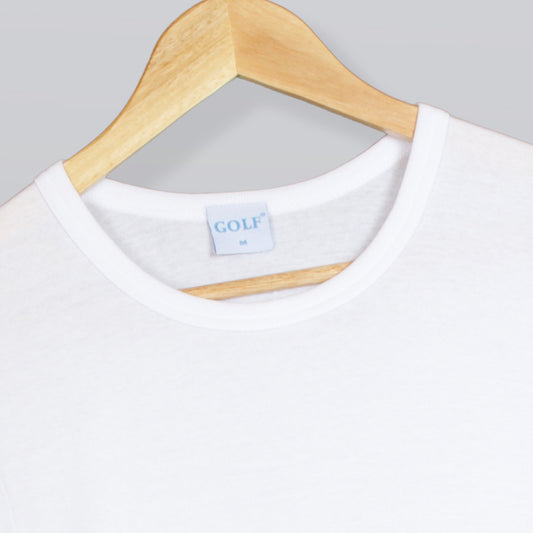 Round Neck Short Sleeve T-Shirt - 6 pieces