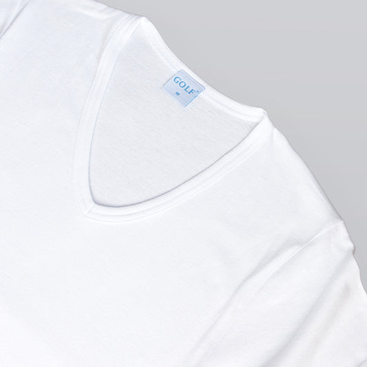 V-Neck Short Sleeve T-Shirt - 6 pieces