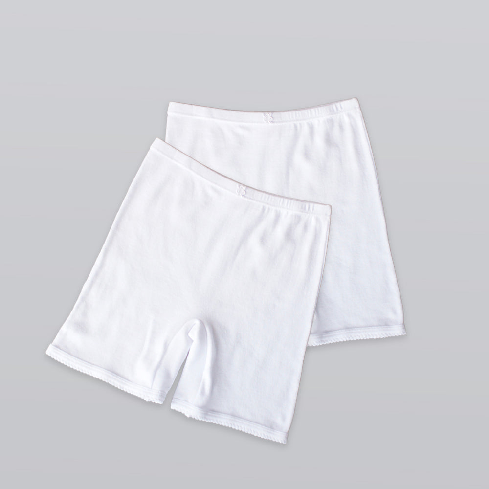 شورت أولادي - أبيض - 6 قطع