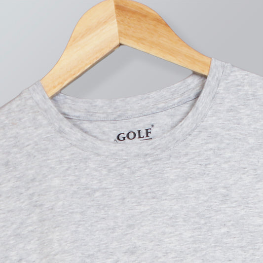 Half Sleeve T-Shirt Round Neck - Gray - 3 pieces