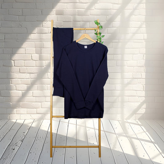 Men's Thermal Set - Navy Blue