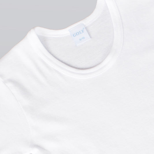 White Collection-Boys T-Shirt Round Neck (6 pieces)