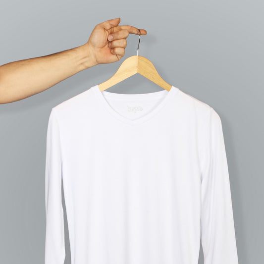 Men's Round Neck Long Sleeve T-shirt