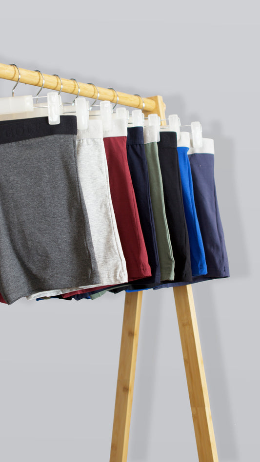 Long Leg Boxer - 3 pack - 2 pieces per pack